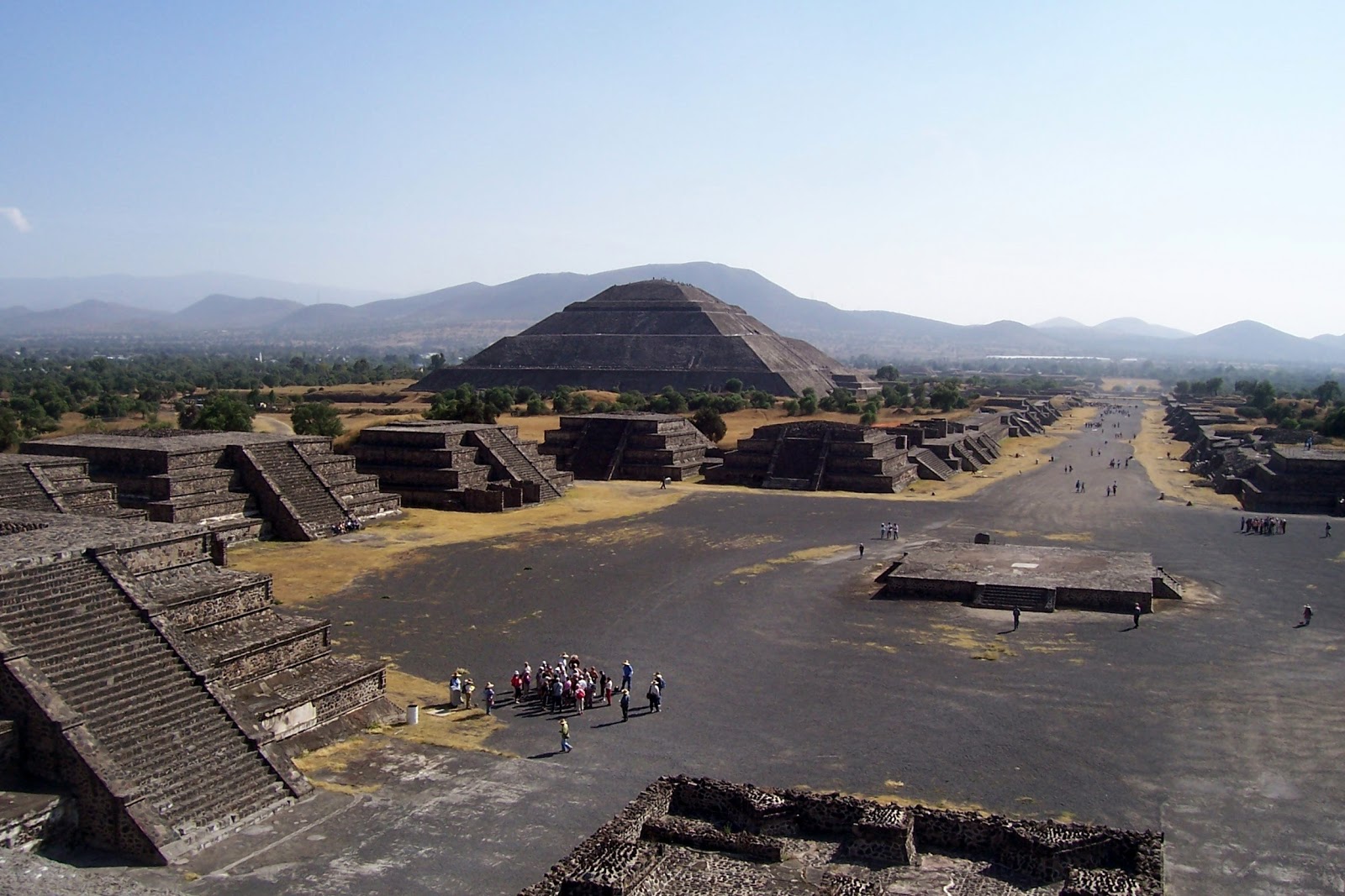 The Pyramids of Teotihuacan in Mexico