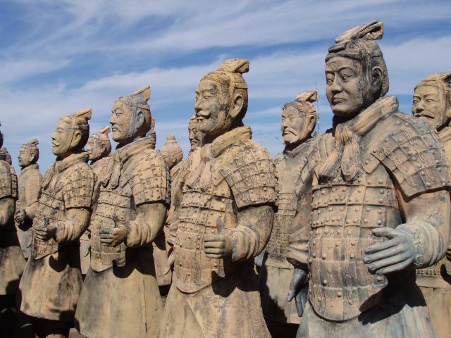 The Terracotta Warriors in China