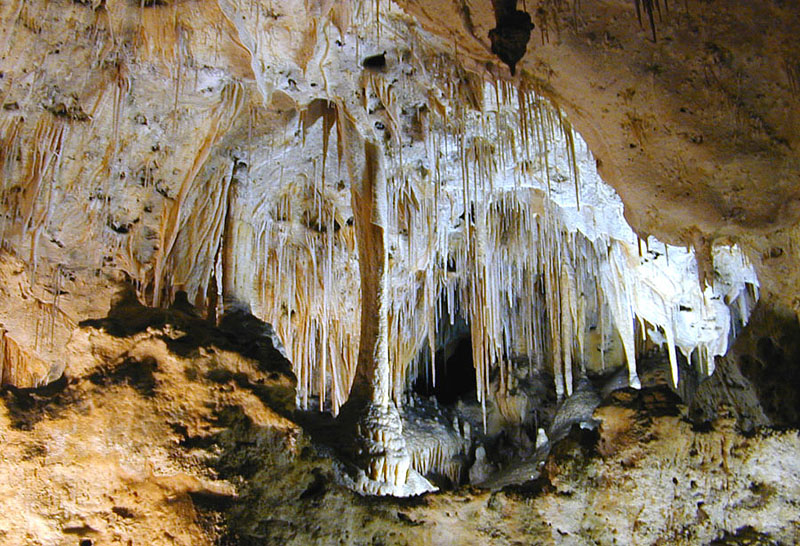 Carlsbad Caverns National Park in USA