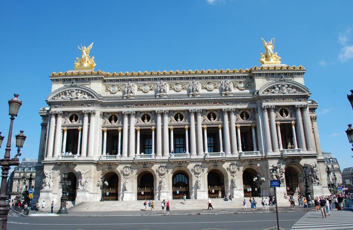 The Opera of Paris, in France.