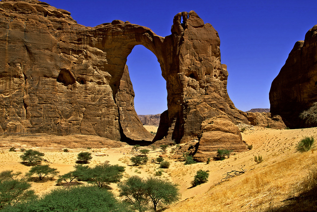 Giant Arcs of Ennedi in Chad, Africa
