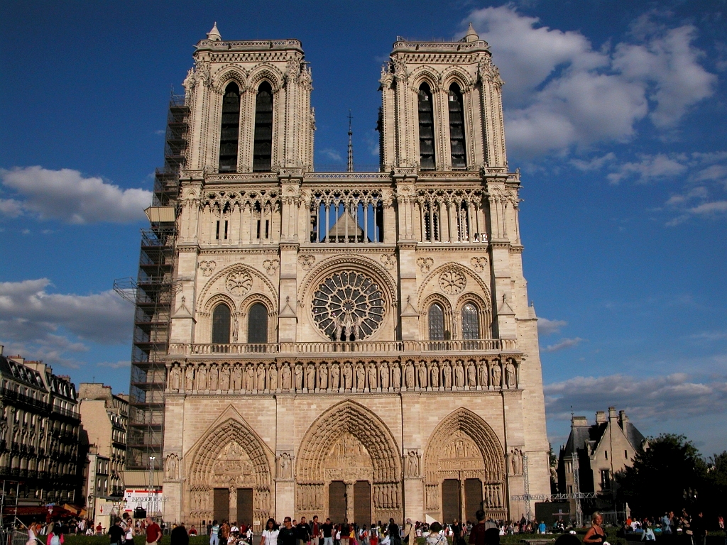 The Cathedral of Notre Dame in Paris, France