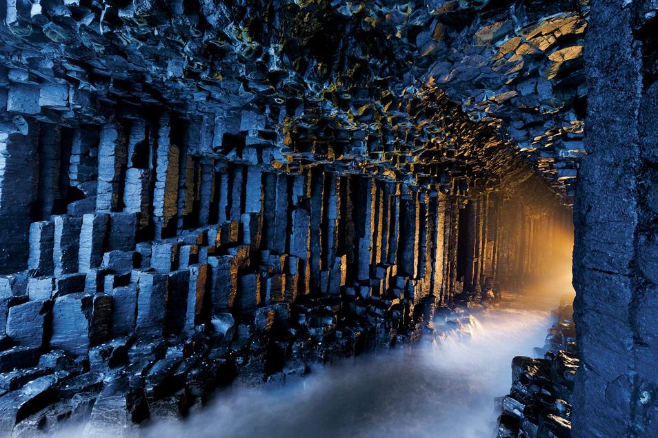Fingal’s Cave, in Scotland