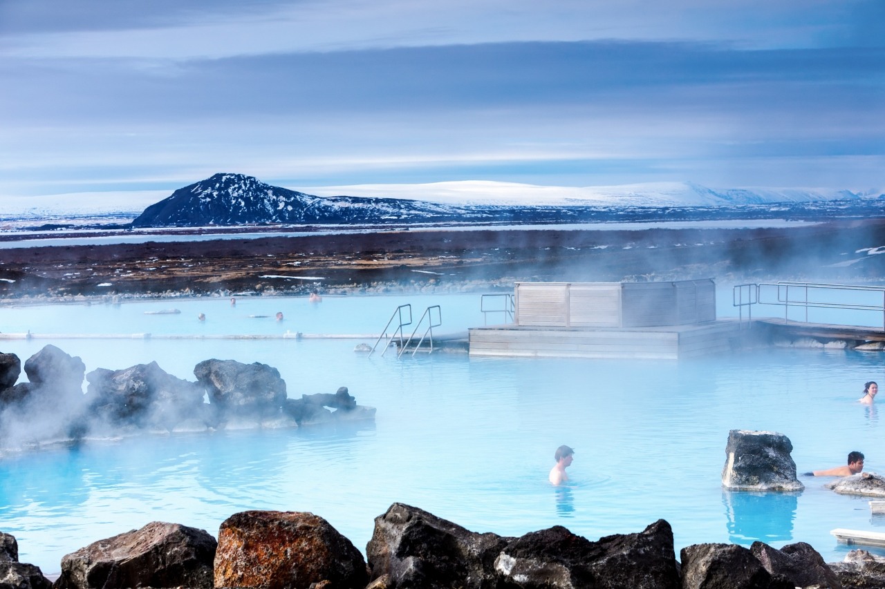 Thermal baths of Lake Myvatn, Iceland