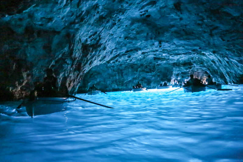 The Blue Grotto, the most famous cave in Capri