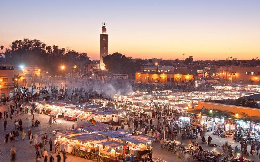 The exuberant magic of Marrakech,city of a thousand colors